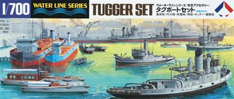 Tamiya 1/700 S Accessory Tugger 31509Glue and paints are required to assemble and complete the model (not included)