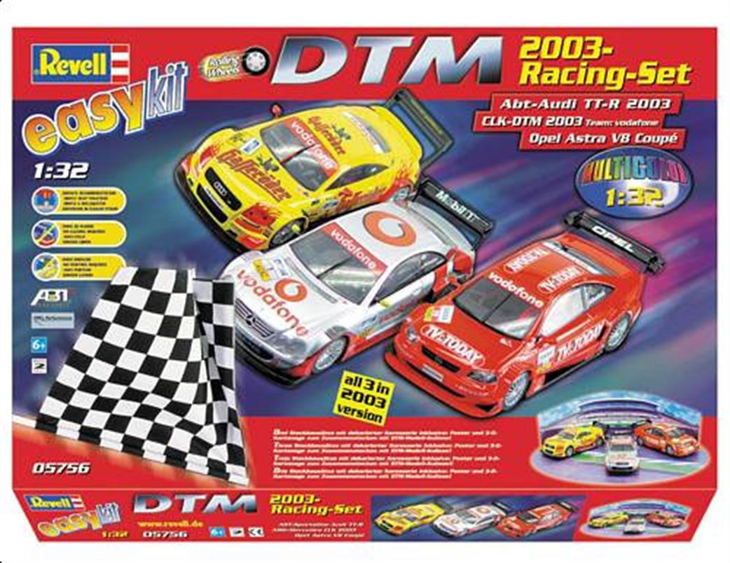 Revell 1/32 05756 DTM 2003 Racing (Gift Set)