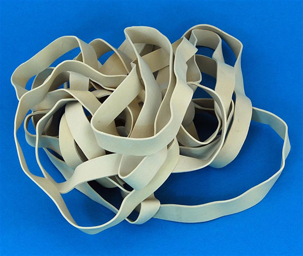 Perkins 5507906 6in White Rubber Bands