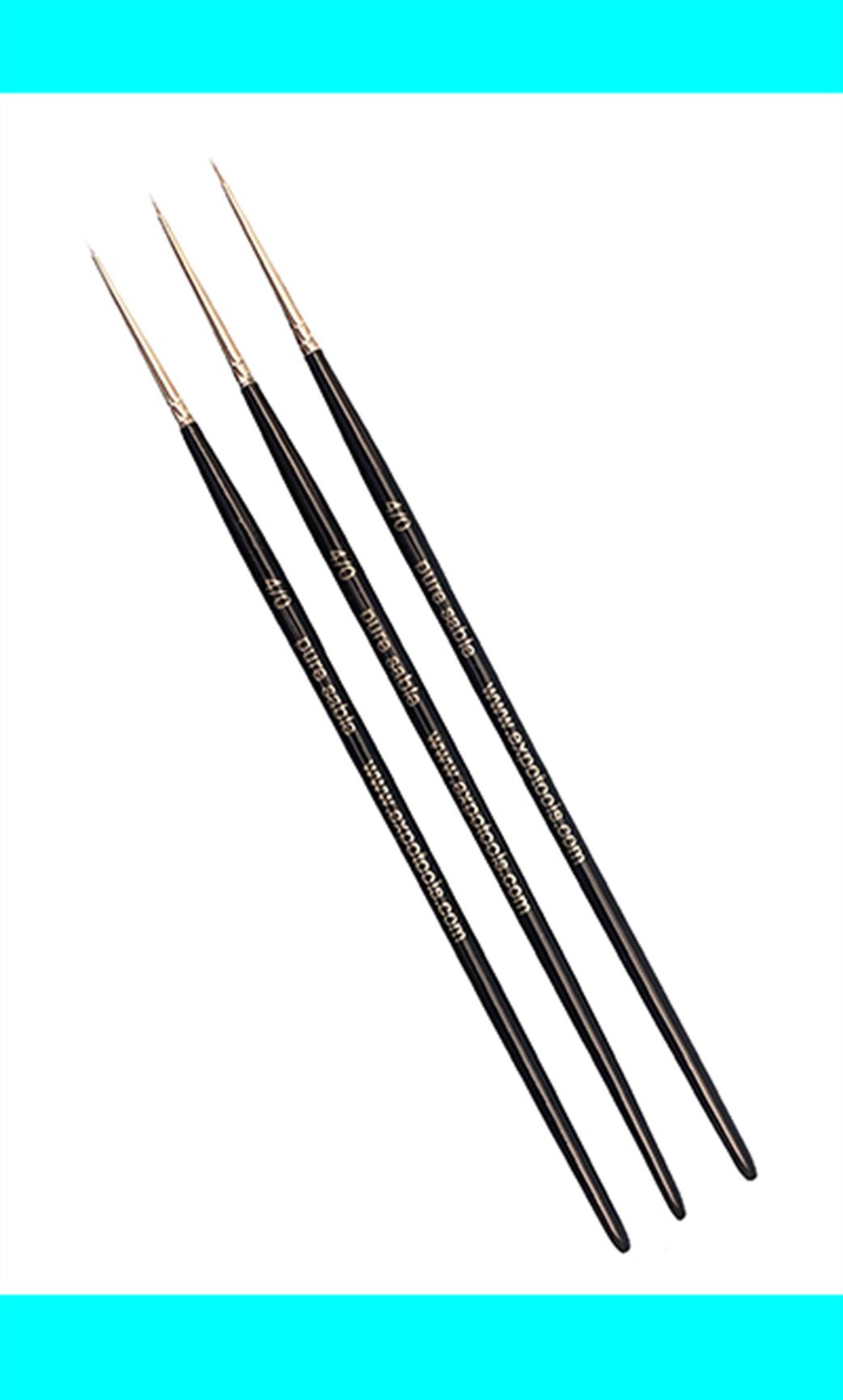 Expo 45519 10/0 Pure Sable Paint Brush