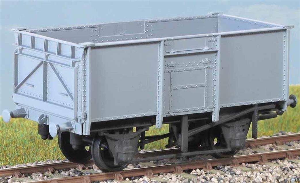 Parkside Kits OO PC54 BR 16Ton Mineral Wagon Rivited Body Diagram 1/109