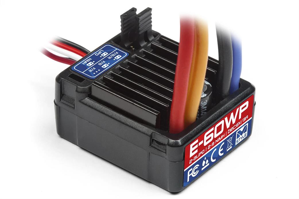 Tamiya  17804097 M-Style E-60WP ESC Electronic Speed Controller