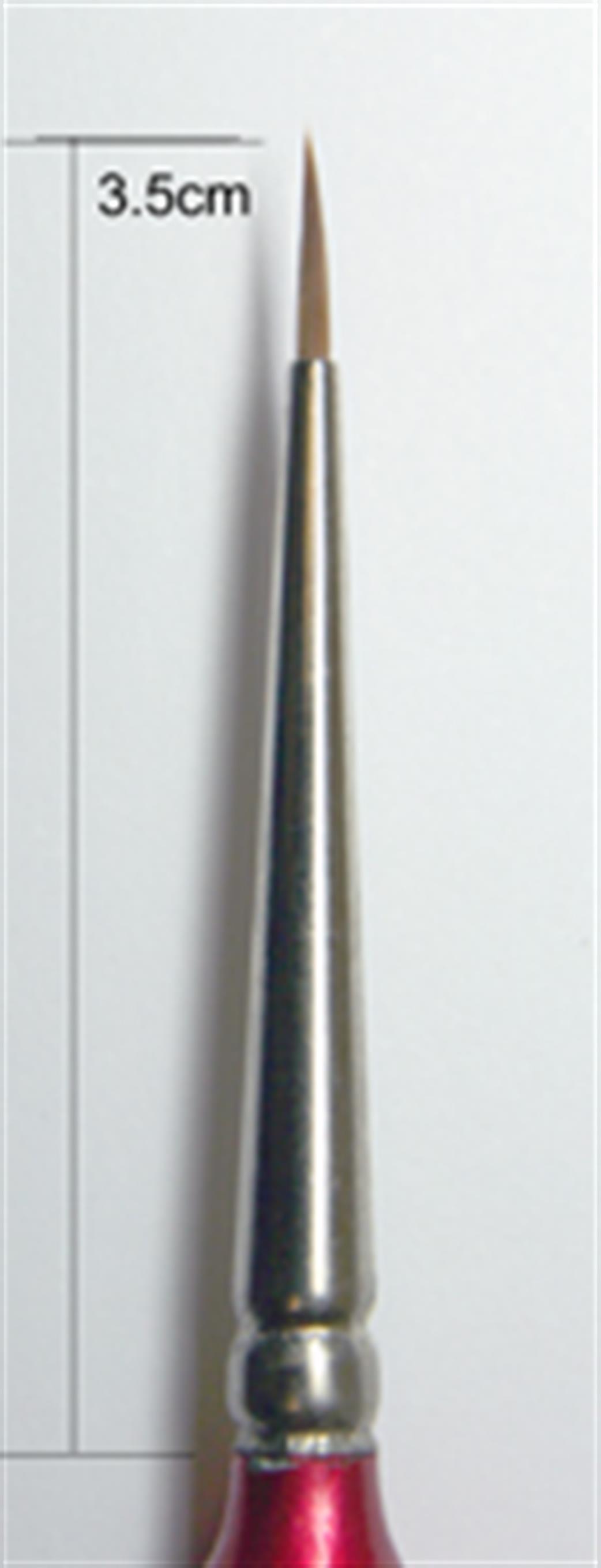 Premier P32-000 Pure Sable Triangular Handle Paint Brush No 000