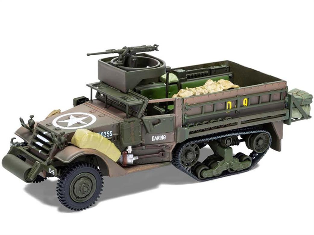 Corgi 1/50 CC60418 M3 A1 Half-Track 41st Armoured Infantry, 2nd Armoured Division, Normandy 1944 (D Day) Diecast Model