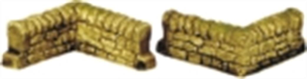 Harburn Hamlet OO CG203 Dry stone walls corners