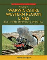 British Railways History in Colour volume 8 covering the Western Region lines in Warwickshire between Fenny Compton and Birmingham Snow Hill.Enjoy the sights of this busy GWR main line in the last decade of steam – plus the iconic Blue Pullman and a few early diesels – and all in glorious colour!Authored by Andrew Britton. 304 pages 275x215mm printed on gloss art paper. Casebound with printed board covers.