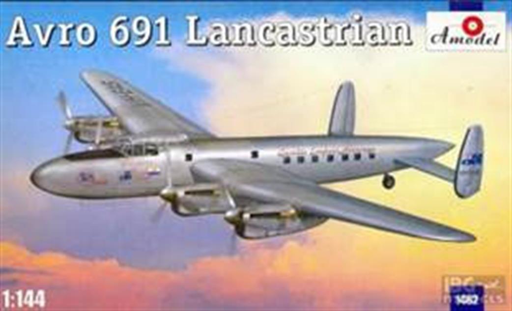 Amodel 1/144 1462 Avro 691 Lancastrian Aircraft kit