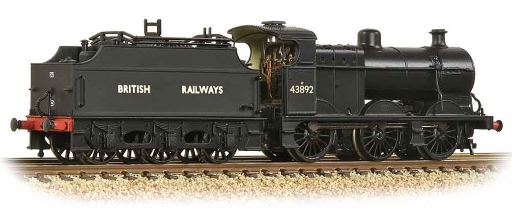 Graham Farish N 372-064 BR 43892 ex-LMS Fowler 4F Class 0-6-0 Black Lettered BRITISH RAILWAYS