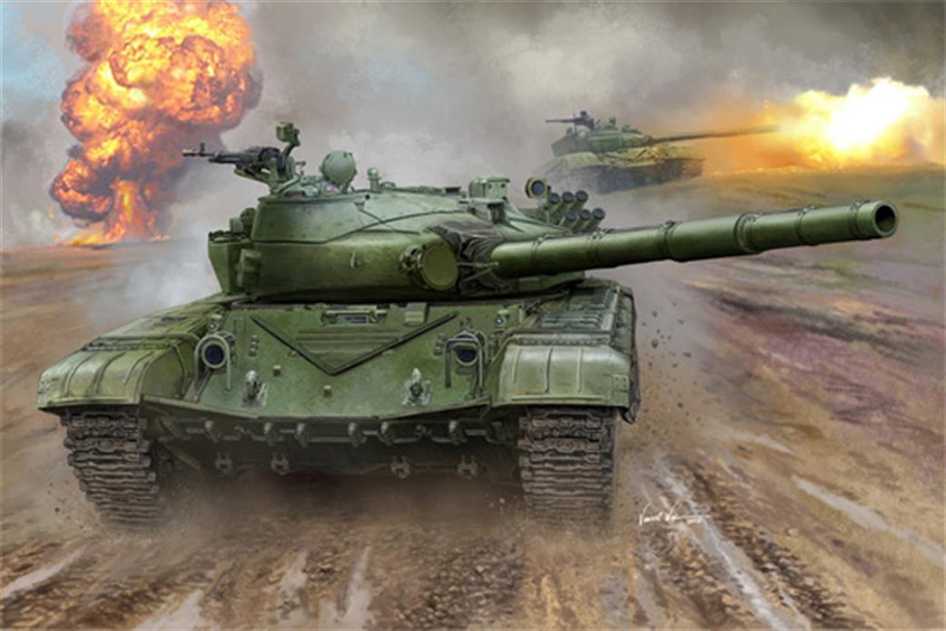 Trumpeter 1/16 00924 T-72 Russian MBT Plastic Kit