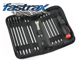 Fastrax 19 in 1 Tool Bag Set FAST607If you are after an all encompassing tool set for your r/c vehicle then Fastrax has introduced the perfect cost effective solution with their new 19-in-1 Tool bag.