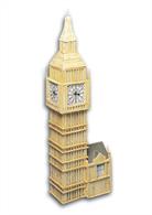 Matchcraft Big Ben Matchstick Kit 11531These Matchbuilder models come in all shapes and sizes. The kit contains enough of the headless matches to complete the specified model, and also the cardboard templates required for strength and pattern. Glue is also included, so there really is nothing to add, except a little patience. Suitable for all ages.Overall size of finished model114mm x 89mm x 445mm high.