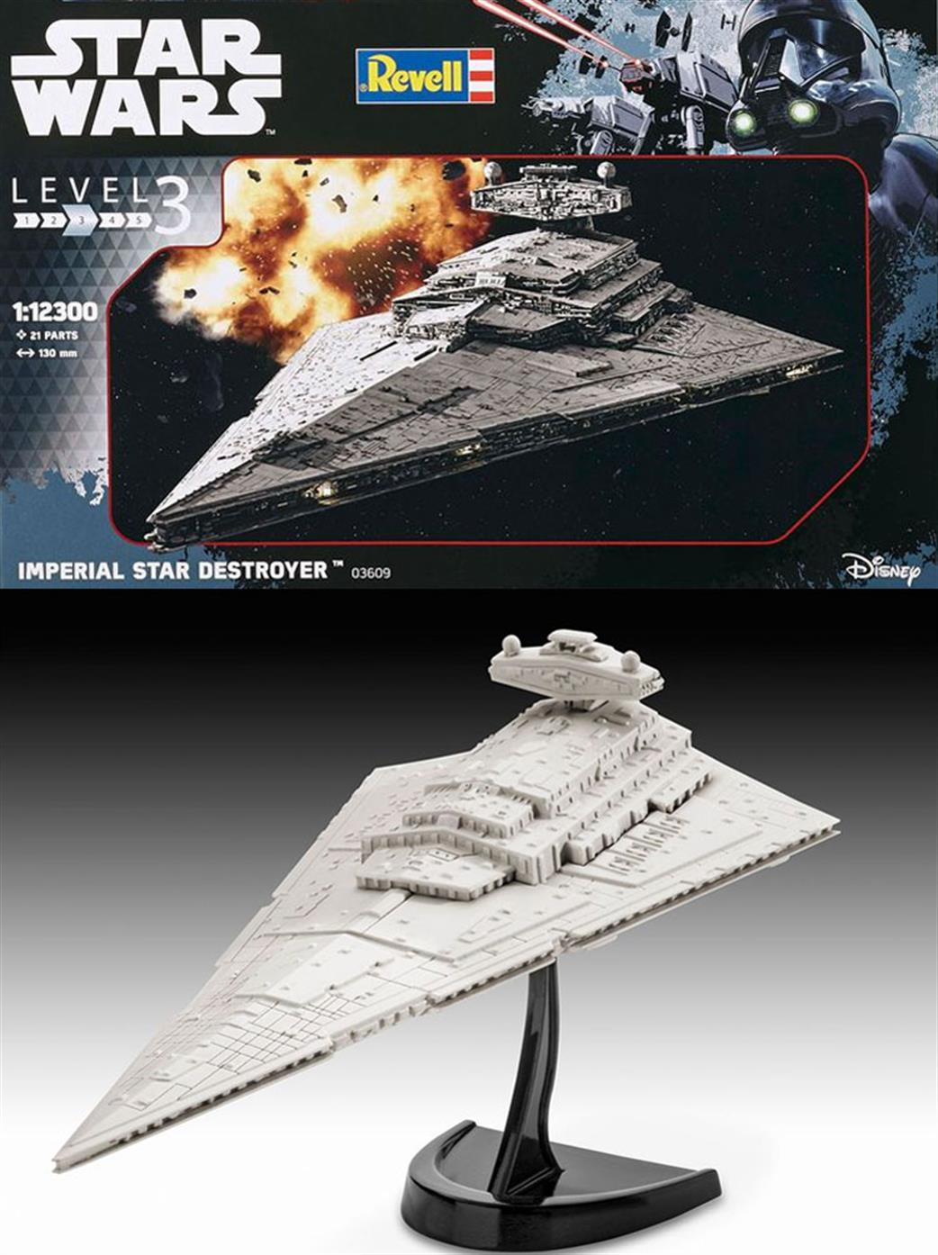 Revell 1/12300 03609 Imperial Star Destroyer from Star Wars