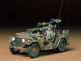 Tamiya US 35125 1/35 Scale M151A2 Missile Launcher-Modern