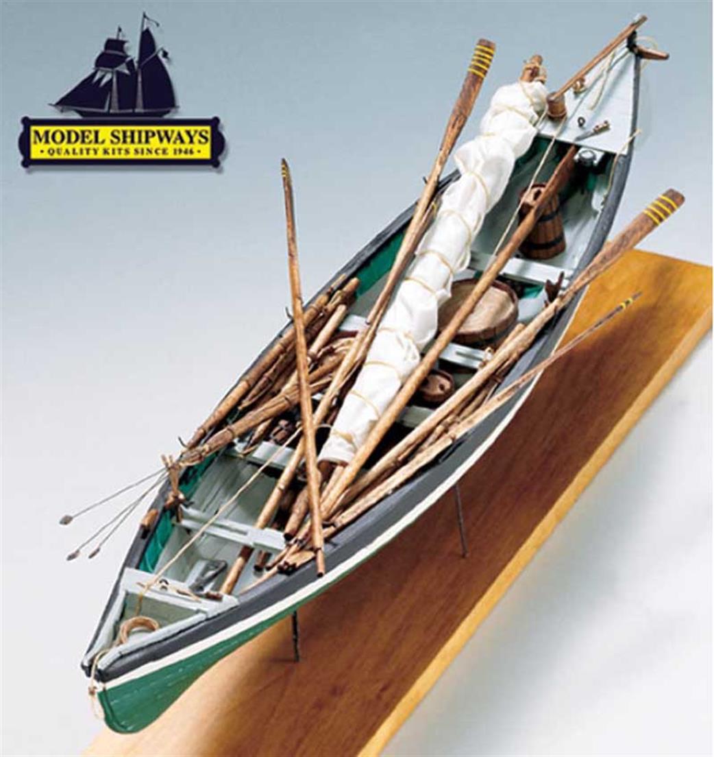 Model Shipways 1/16 MS2033 New Bedford Whaleboat (1850-1870) Plank on Frame Kit