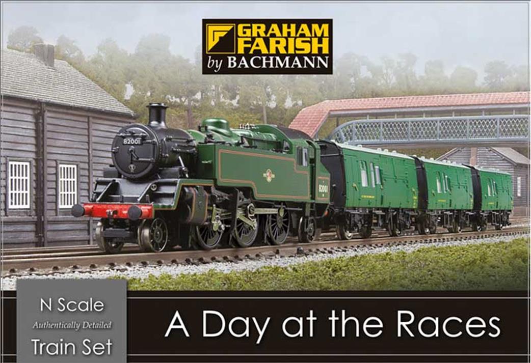 Graham Farish N 370-185 A Day at the Races Train Set