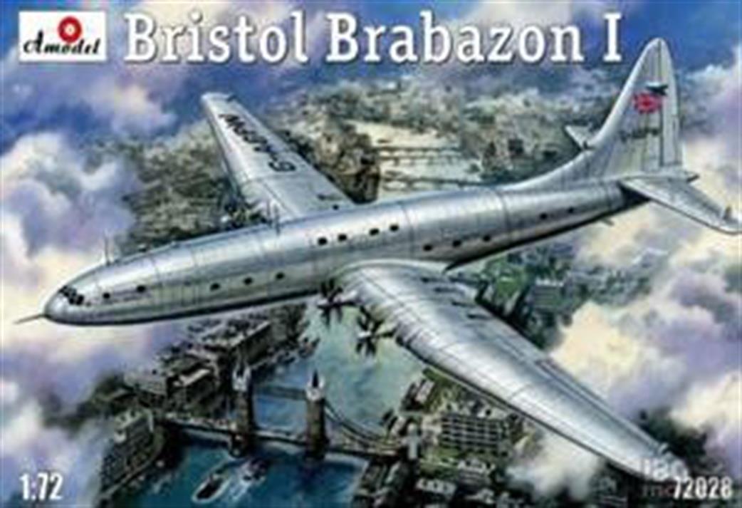 Amodel 72028 Bristol Brabazon I Aircraft Kit 1/72