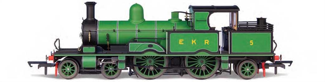 Oxford Rail OO OR76AR005 East Kent Light Railway 5 ex-LSWR Adams 4-4-2T Radial Tank EKLR Green Livery