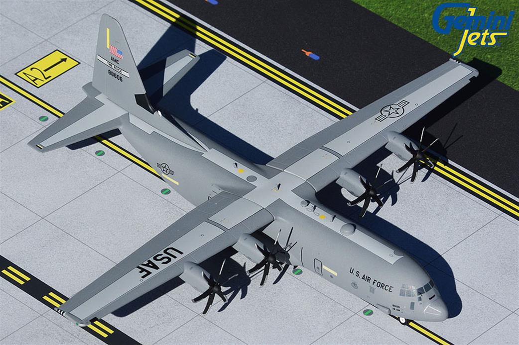 Gemini Jets 1/200 G2AFO902 U.S.A.F Lockheed C-130J-30 Super Hercules The Rock