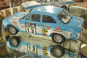Belkits BEL006 1/24th Ford Escort RS1600 Rally CarA nicely detailed model of the famous Ford RS1600 Mk1 driven to victory on the 1973 Daily Mirror RAC Rally by the Flying Finn Timo Makkinen and co driver Henry Liddon.