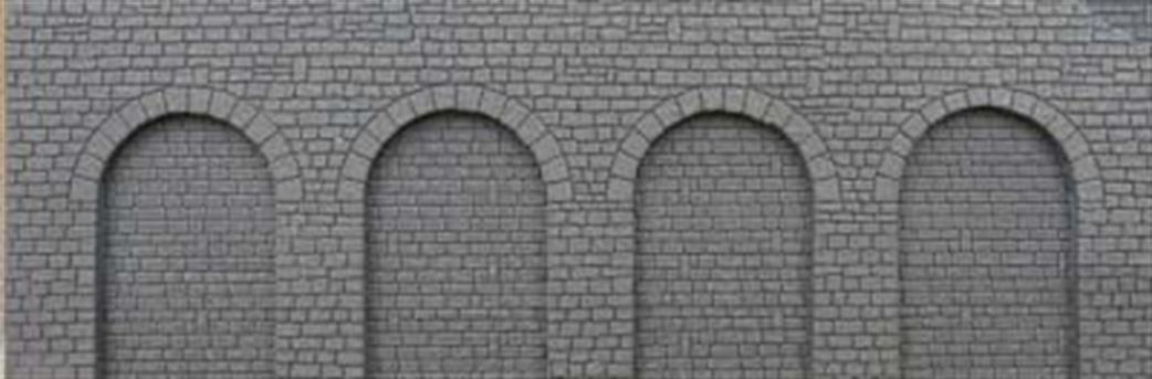 Expo OO 59530 Recessed Arches Embossed Sheet