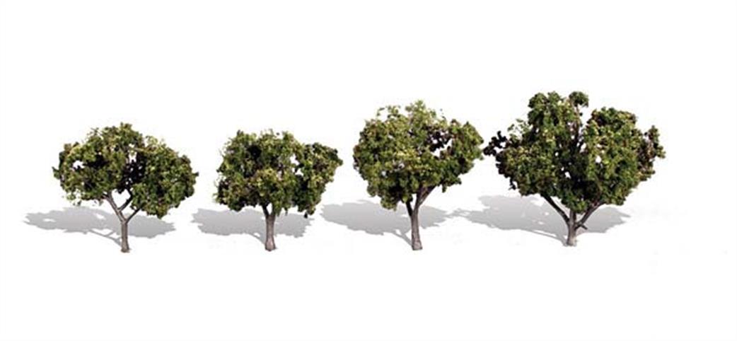 Woodland Scenics TR3504 Classic Trees 2in - 3in Pack of 4