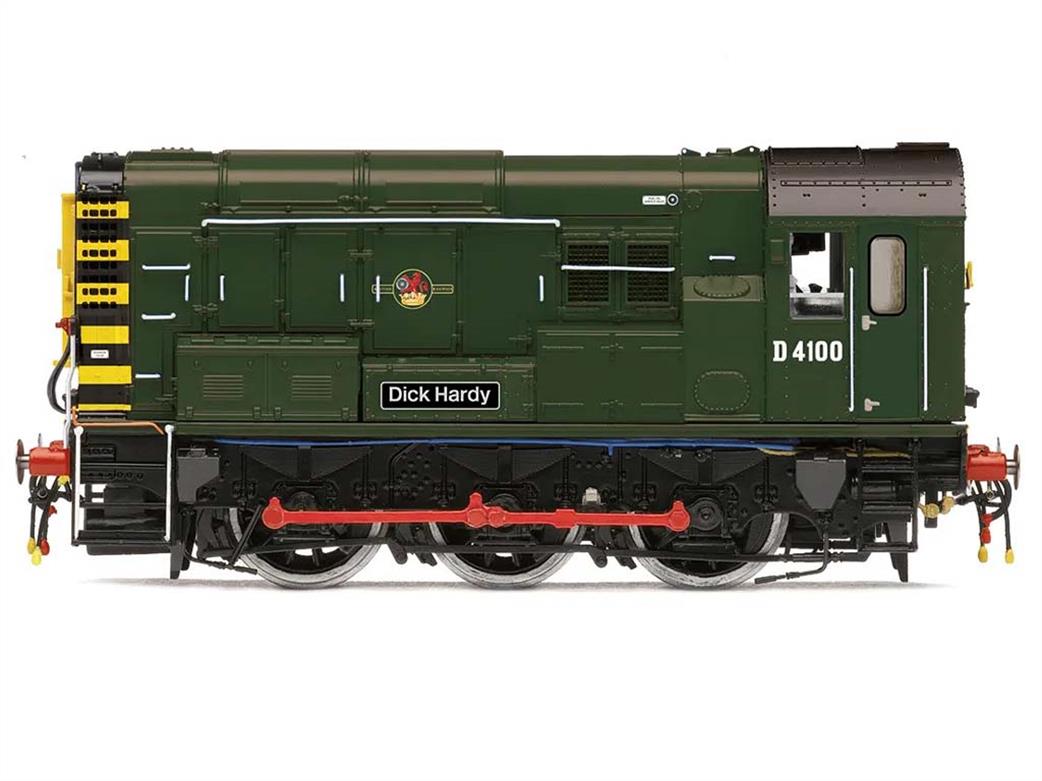 Hornby OO R30369 BR D4100 Dick Hardy Class 09 Diesel Shunter BR Green Late Crest As Preserved