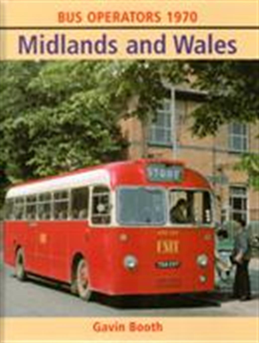 Ian Allan Publishing  9780711030350 Bus Operators 1970 Midlands and Wales