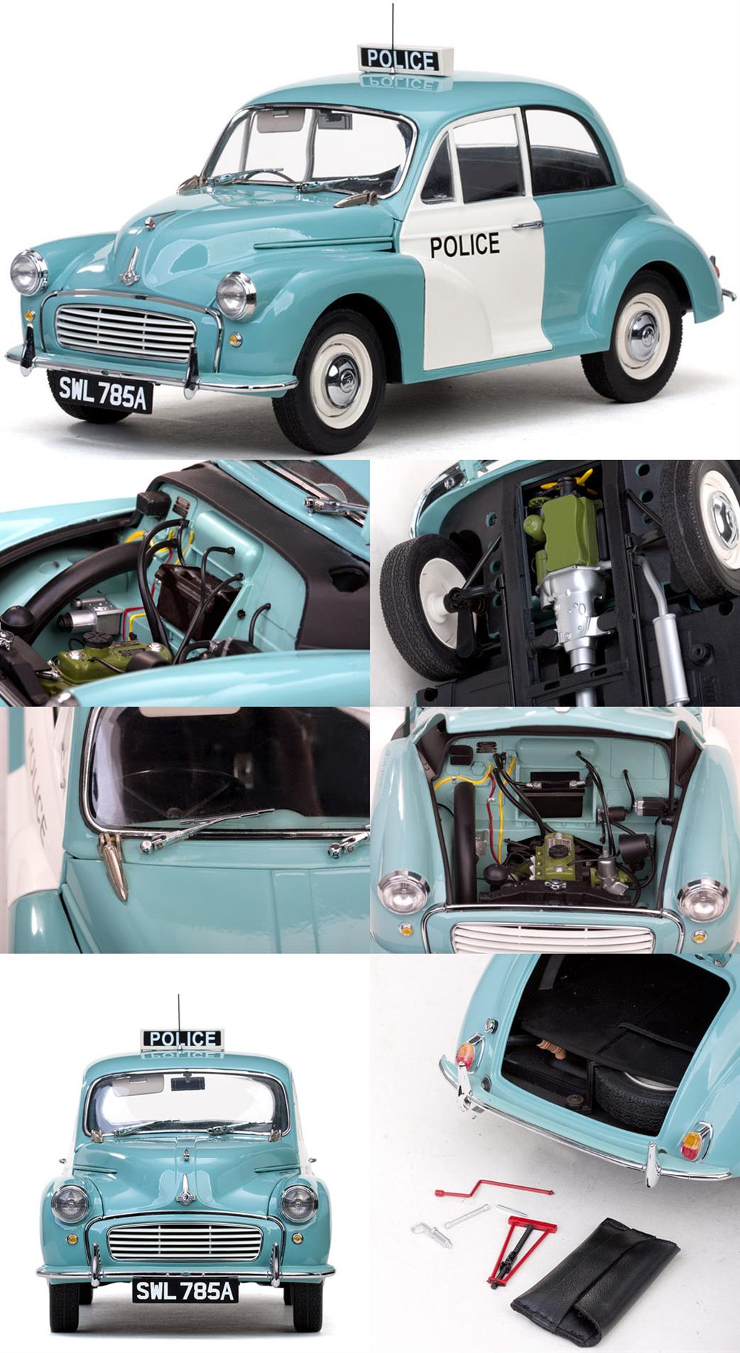 Sunstar/Chrono 1/12 H4785 Morris Minor UK Police Car