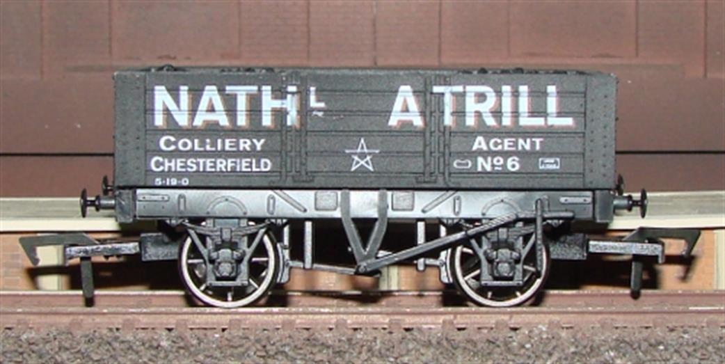 Dapol OO B870 Nathl Atrill 5-Plank Open Coal Wagon