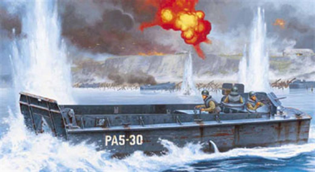 Italeri 1/35 6441 LCVP Landing Craft Vehicle and Personnel Kit