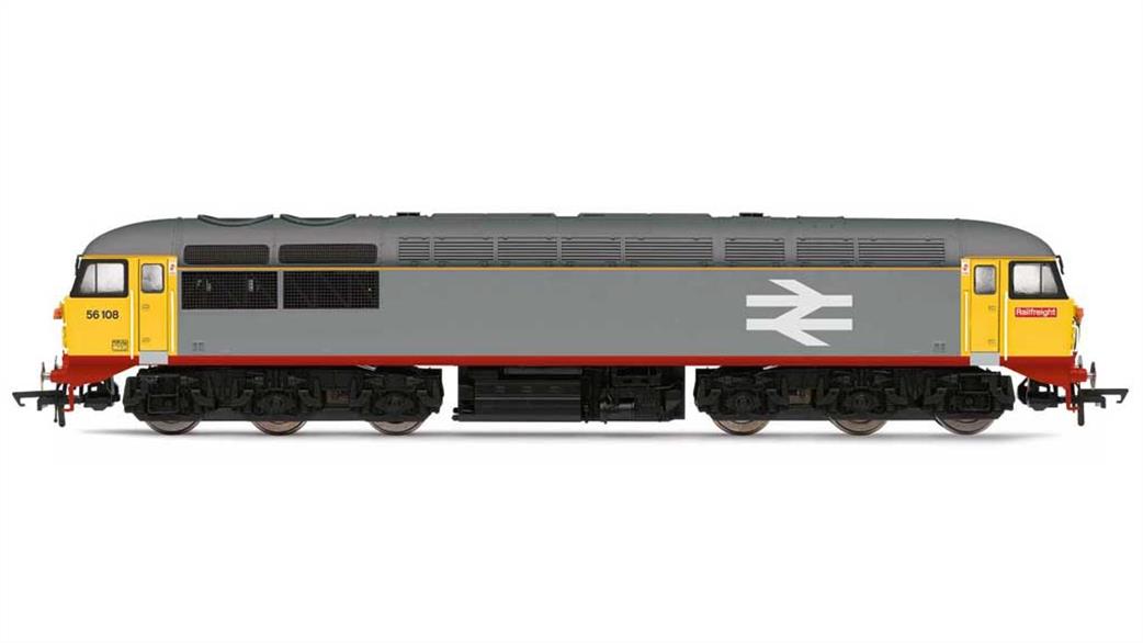 Hornby OO R3473 BR 56108 Class 56 Co-Co Diesel Locomotive Railfreight Red Stripe Livery