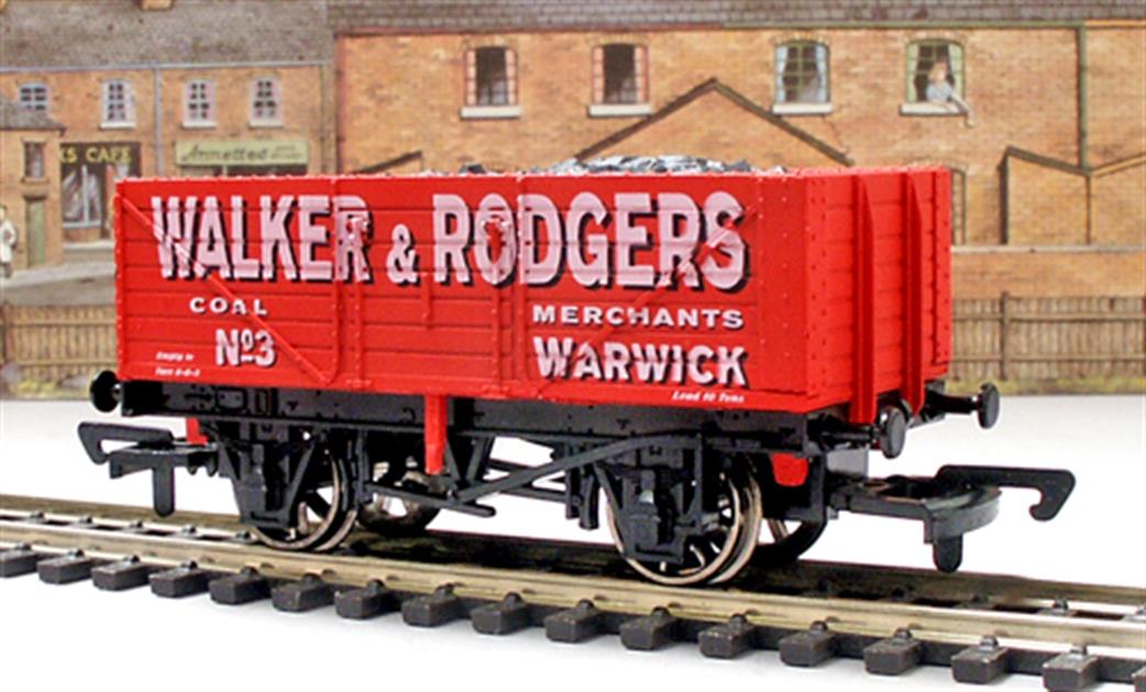 Dapol OO ANT018 Walker & Rodgers, Warwick 7-Plank Open Wagon - Antics Limited Edition