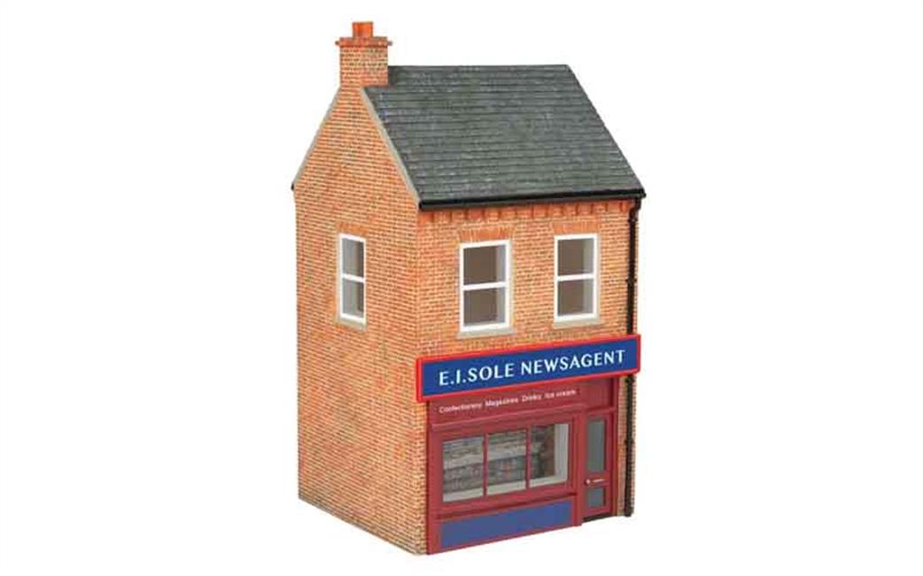 Hornby R7289 E L Sole Newsagent Painted Resin Building OO