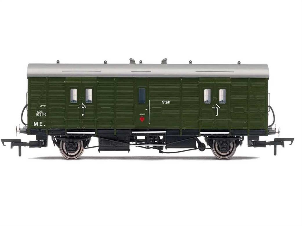 Hornby OO R60081 BR Van C Passenger Luggage Brake Van Departmental Service