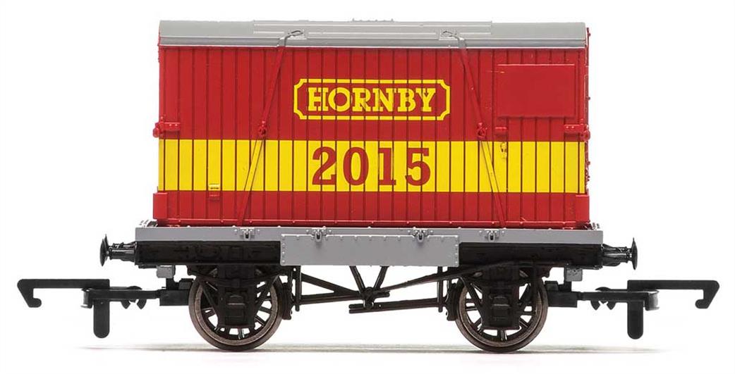 Hornby OO R6717 Hornby 2015 Container Flat Wagon