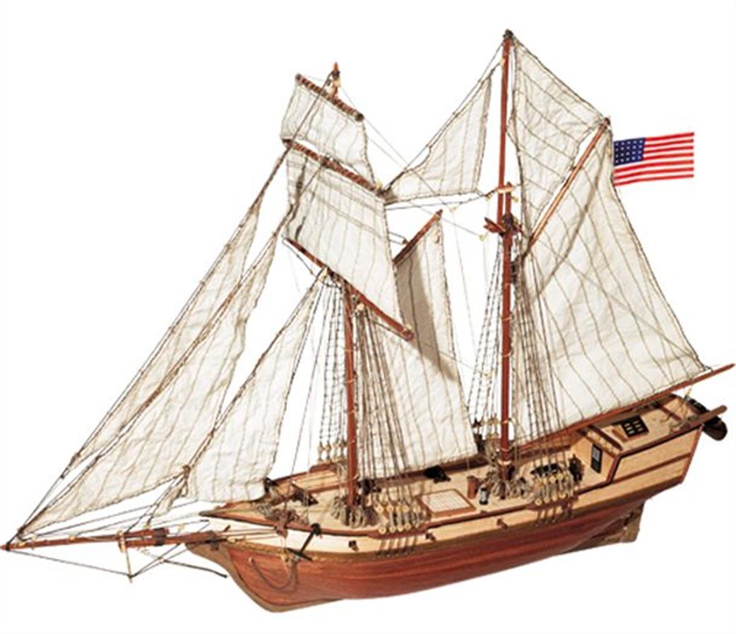 OcCre 1/100 12500 Albatros Schooner Wooden Boat Kit