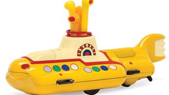 To mark the 50th anniversary of the release of The Beatles’ iconic film, Yellow Submarine (1968), we are re-releasing our fun-filled Corgi Yellow Submarine model.