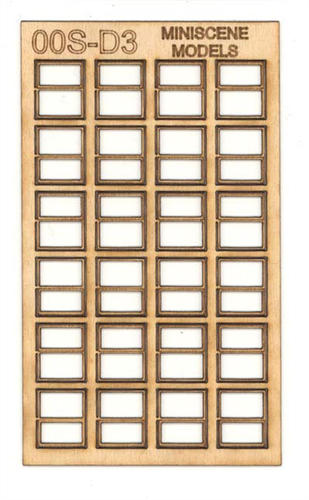 Ancorton Models OO OOS-D3 Double Pane Domestic Window Frames