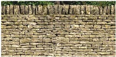 ID Backscenes OO Dry Stone Backscene Wall Self-Adhesive Brick Paper Sheets BM026Easy to use self-adhesive A4 sheets of building materials.Simply cut to size, peel and fit to your building structure to quickly create realistic scale buildings.Pack contains 10 A4 size sheets.&nbsp;The walling in this pack&nbsp;is single sided to be used as a flat background&nbsp;boundary wall. A&nbsp;double-sided version of the wall is also available to create&nbsp;a&nbsp;free-standing wall.