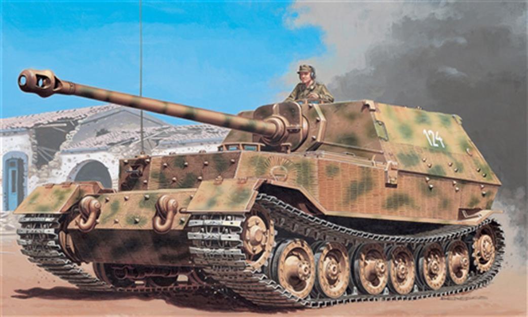 Italeri 1/35 211 Tiger (P) Elefant Assault Gun WW2