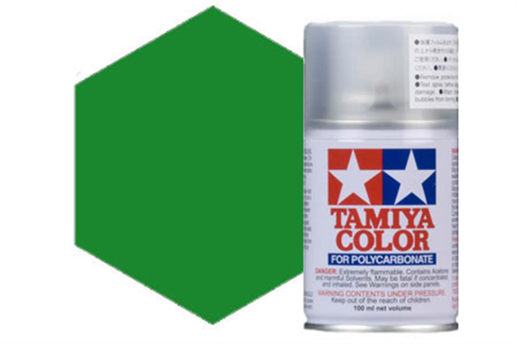 Tamiya  PS-17 PS17 Metallic Green Polycarbonate Spray 100ml