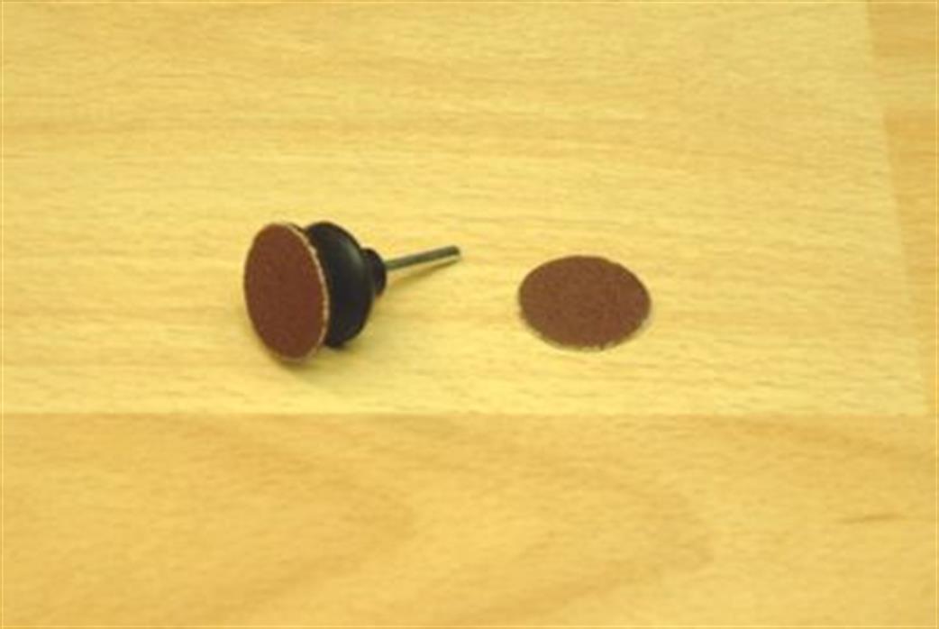 Expo A16930 Flexible Rubber Mount with 11 Sanding Discs