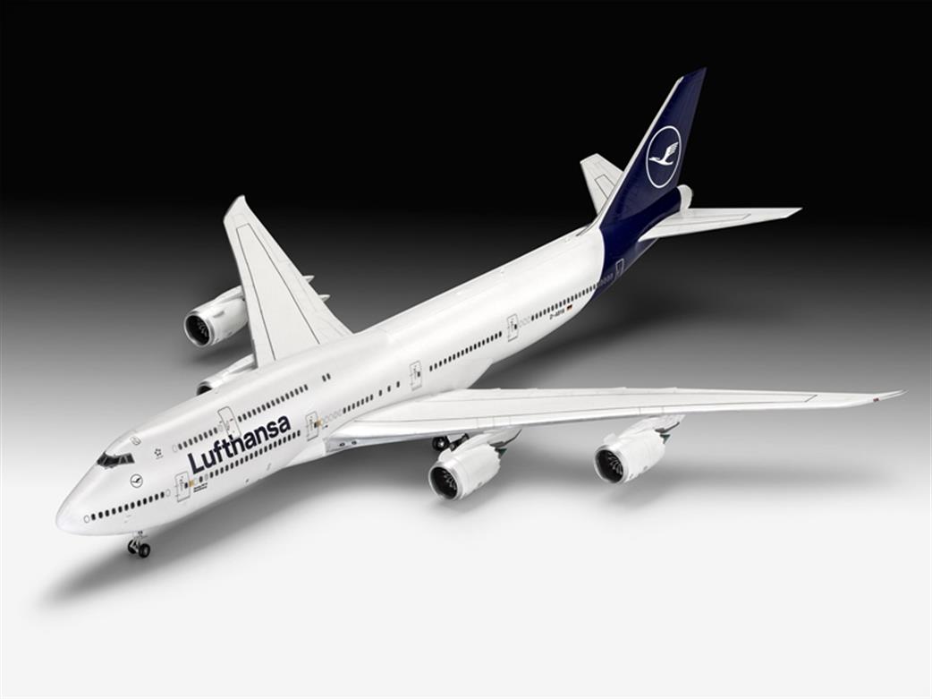 Revell 1/144 03891 Boeing 747-8 Lufthansa New livery Airliner Kit
