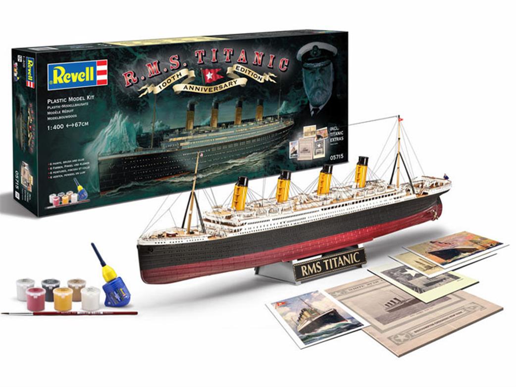 Revell 1/400 05715 100 Years of The Titanic Model Set