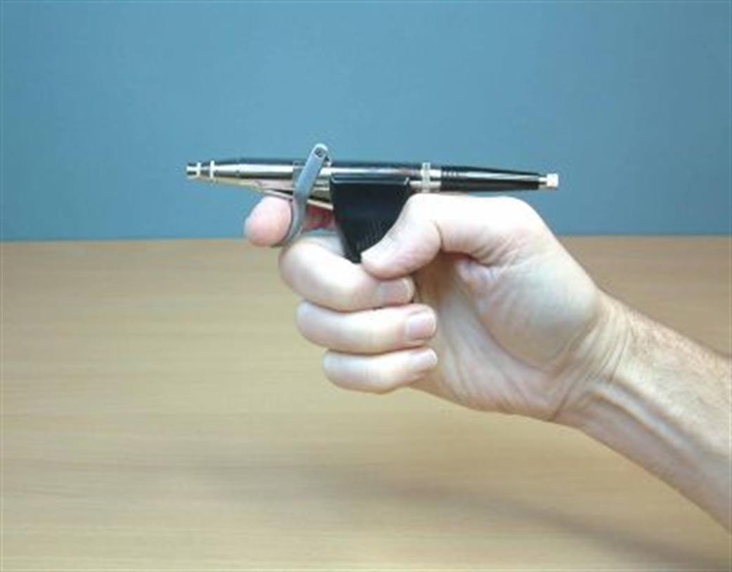 Expo  AB777 Single Action Gravity Feed Pistol Grip Airbrush