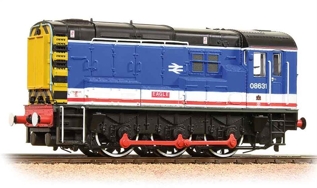 Bachmann OO 32-109 BR NSE 08631 Eagle Class 08 0-6-0 Diesel Shunter Network SouthEast Livery