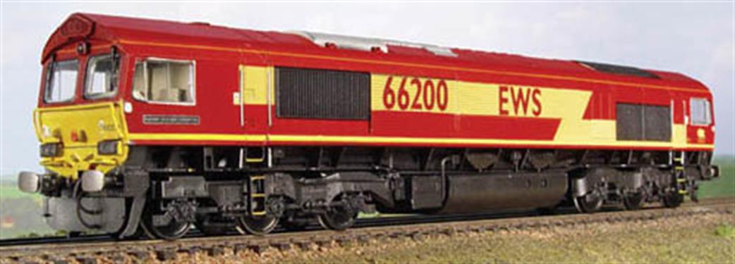 Bachmann 32-730 Class 66 200 Railway Heritage Committee EWS with Etched Plates OO