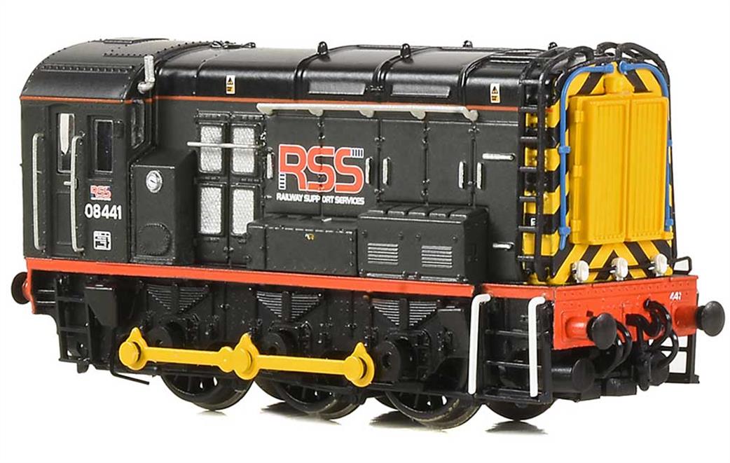 Graham Farish 371-010SF RSS 08441 Class 08 Shunter RSS Railway Support Services Livery DCC Sound N