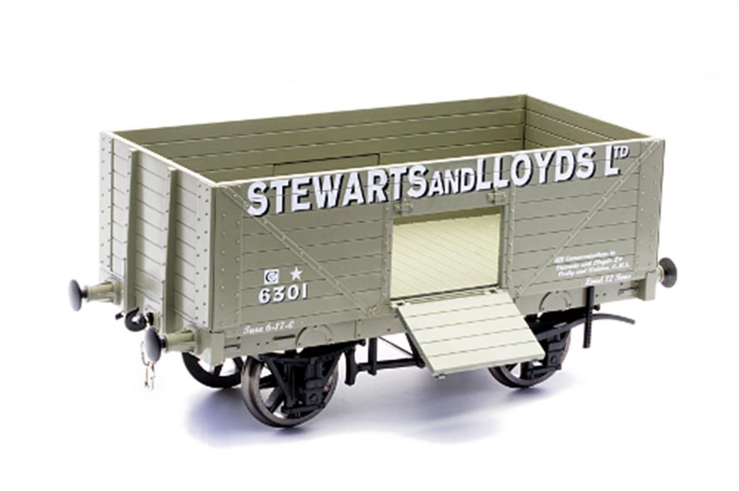 Dapol O Gauge 7F-080-001 Stewarts & Lloyds 8 Plank Open Coal Wagon