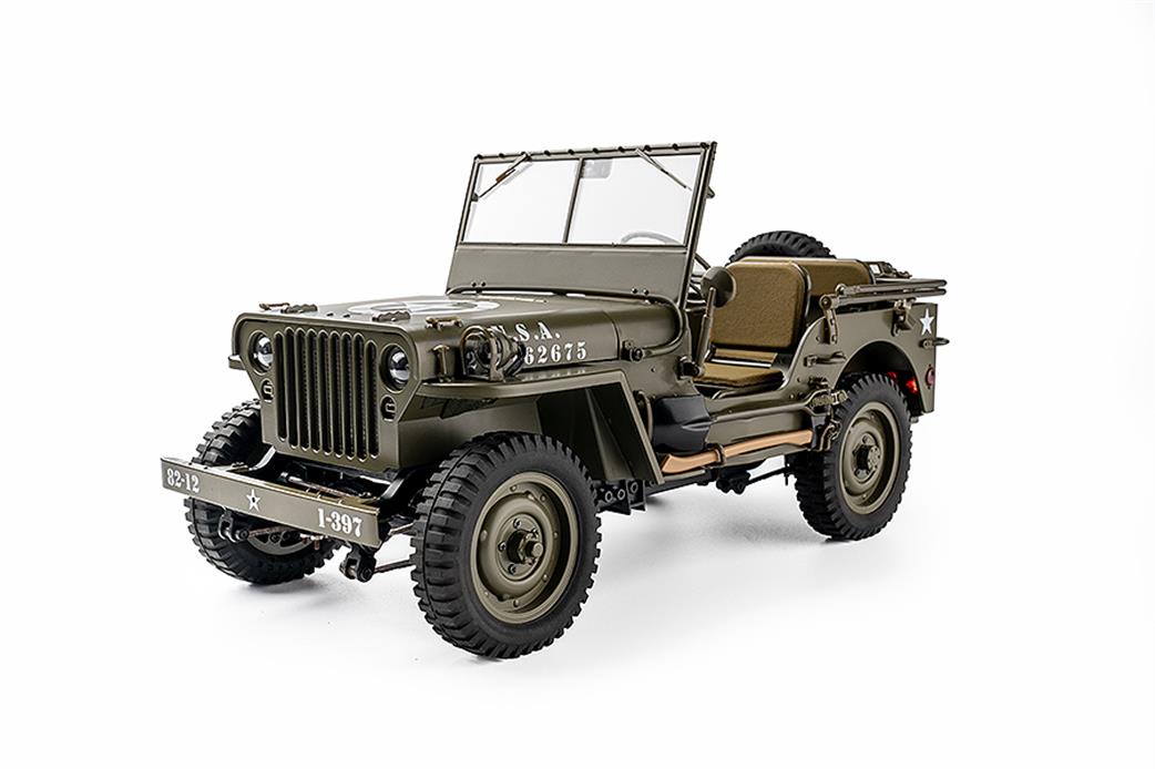 Roc Hobby 1/12 ROC11201RTR 1941 WILLYS MB 1/12TH Scale Crawler RTR